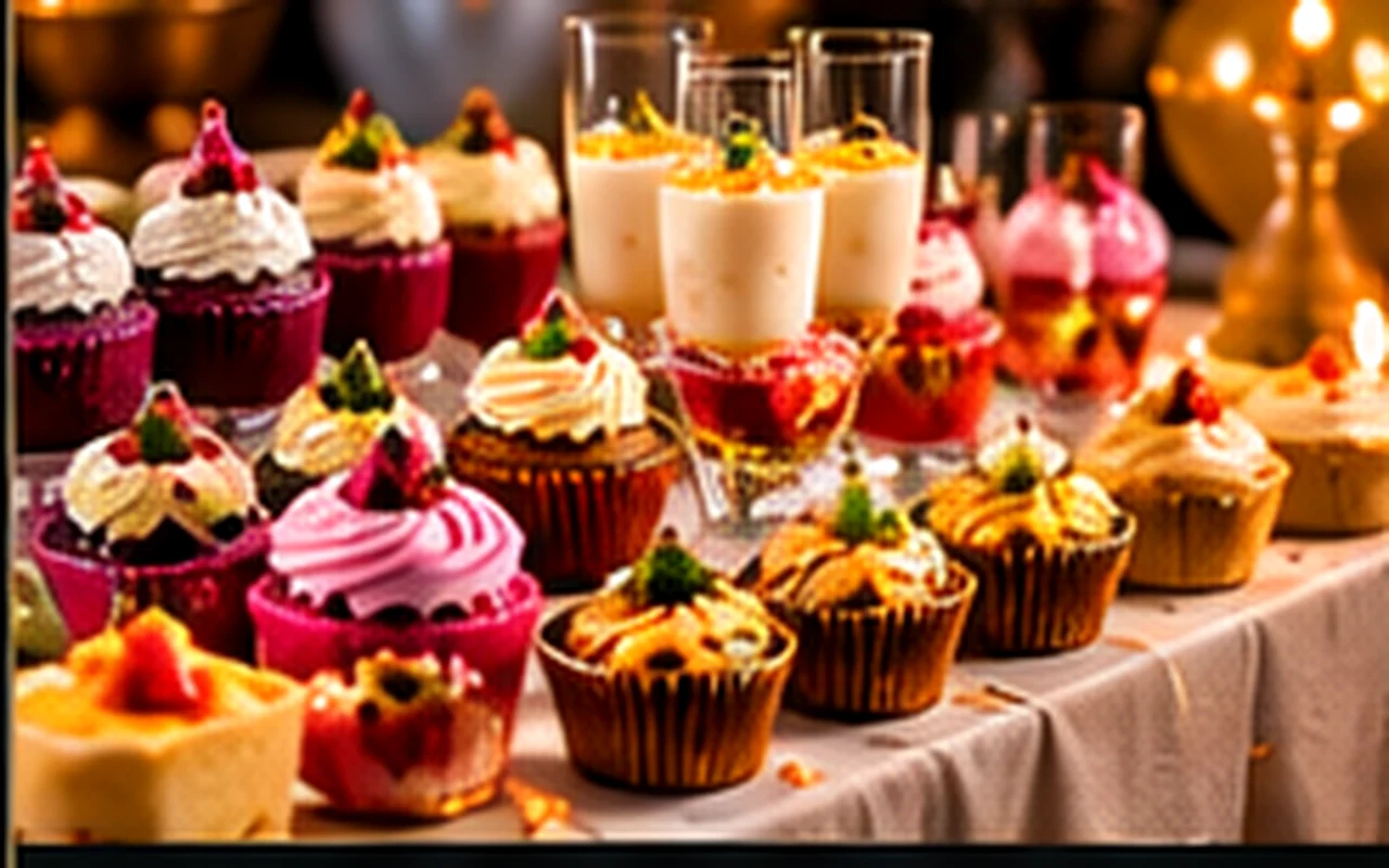 Cakes and desserts